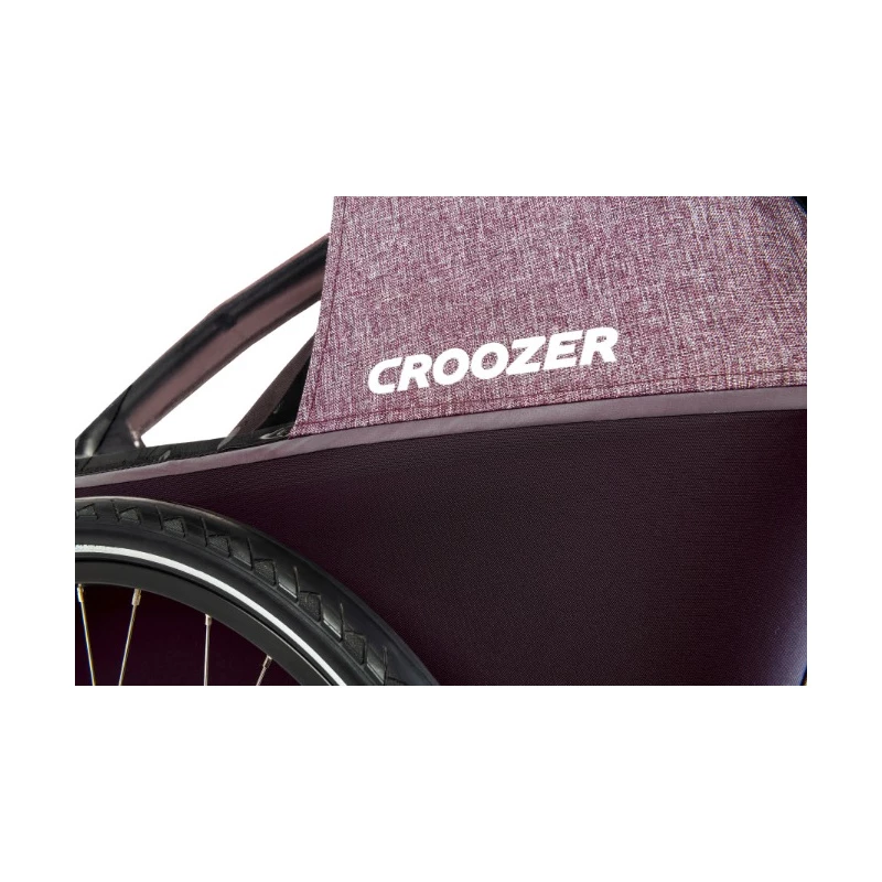 Croozer VAAYA 2 BLOSSOM RED – Image 4