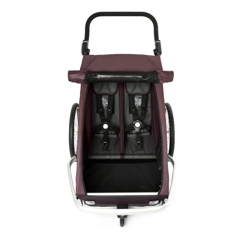 Croozer VAAYA 2 BLOSSOM RED – Image 6