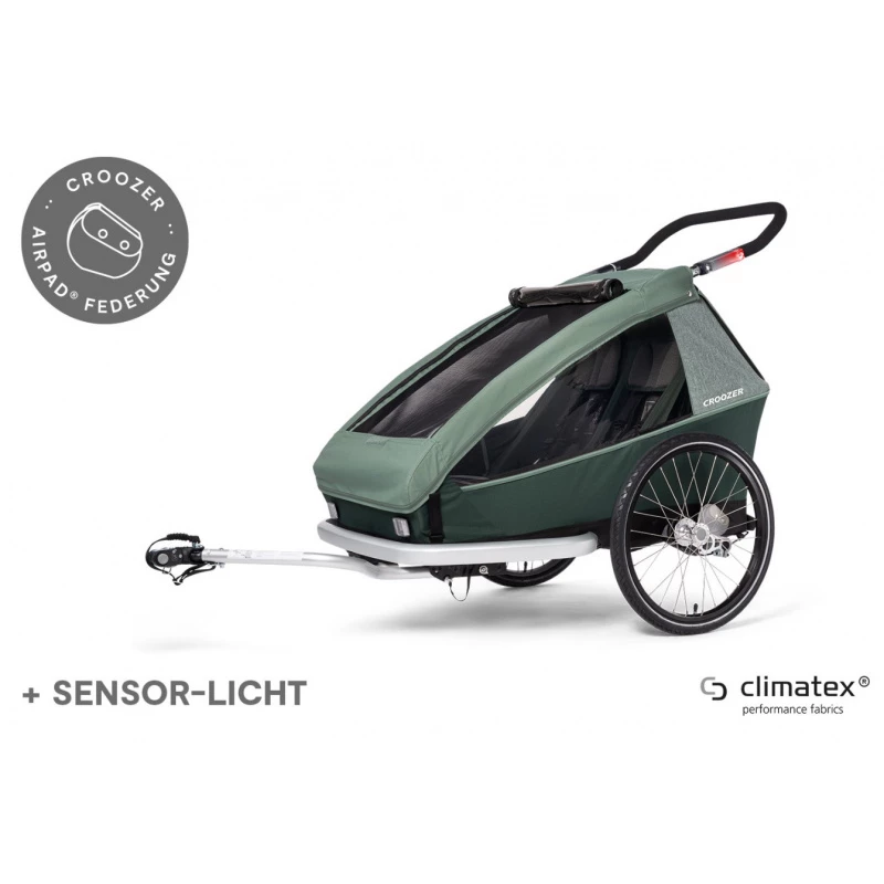 Croozer VAAYA 2 JUNGLE GREEN – Image 7