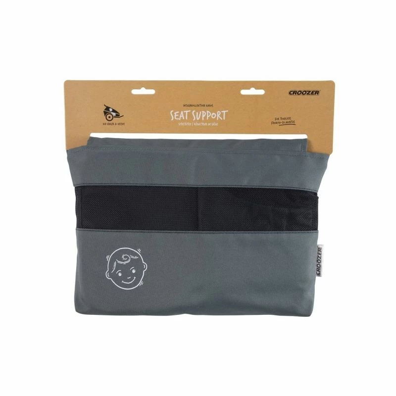 Croozer Siège Maintien Remorque Enfant Gris-bleu – Image 2